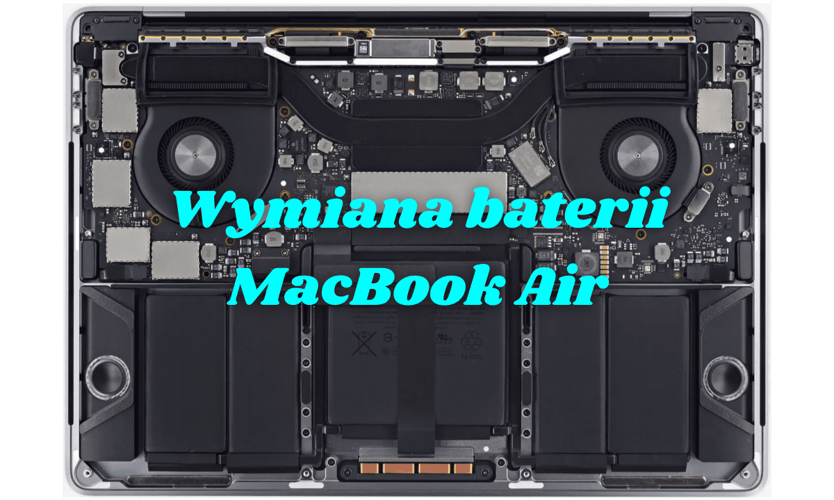 wymiana baterii macbook air