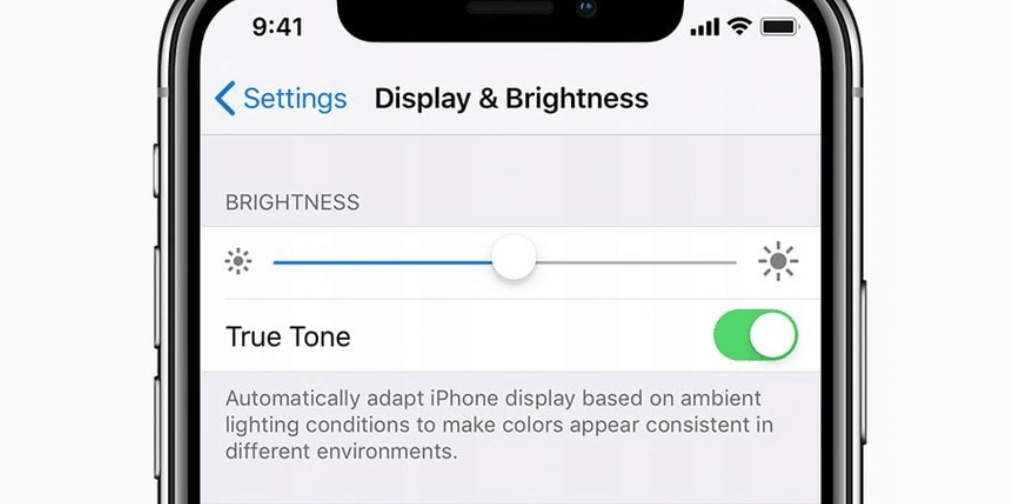 jak włączyć true tone w iphone