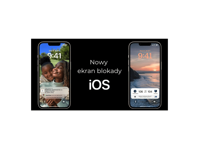 nowy ekran blokady ios 16 iphone