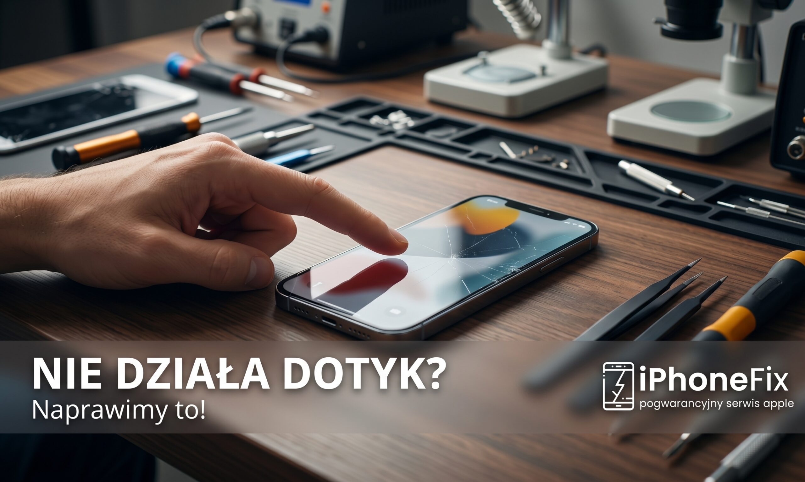 Naprawa niedziałającego dotyku w iPhone Naprawa niedziałającego dotyku w iPhone