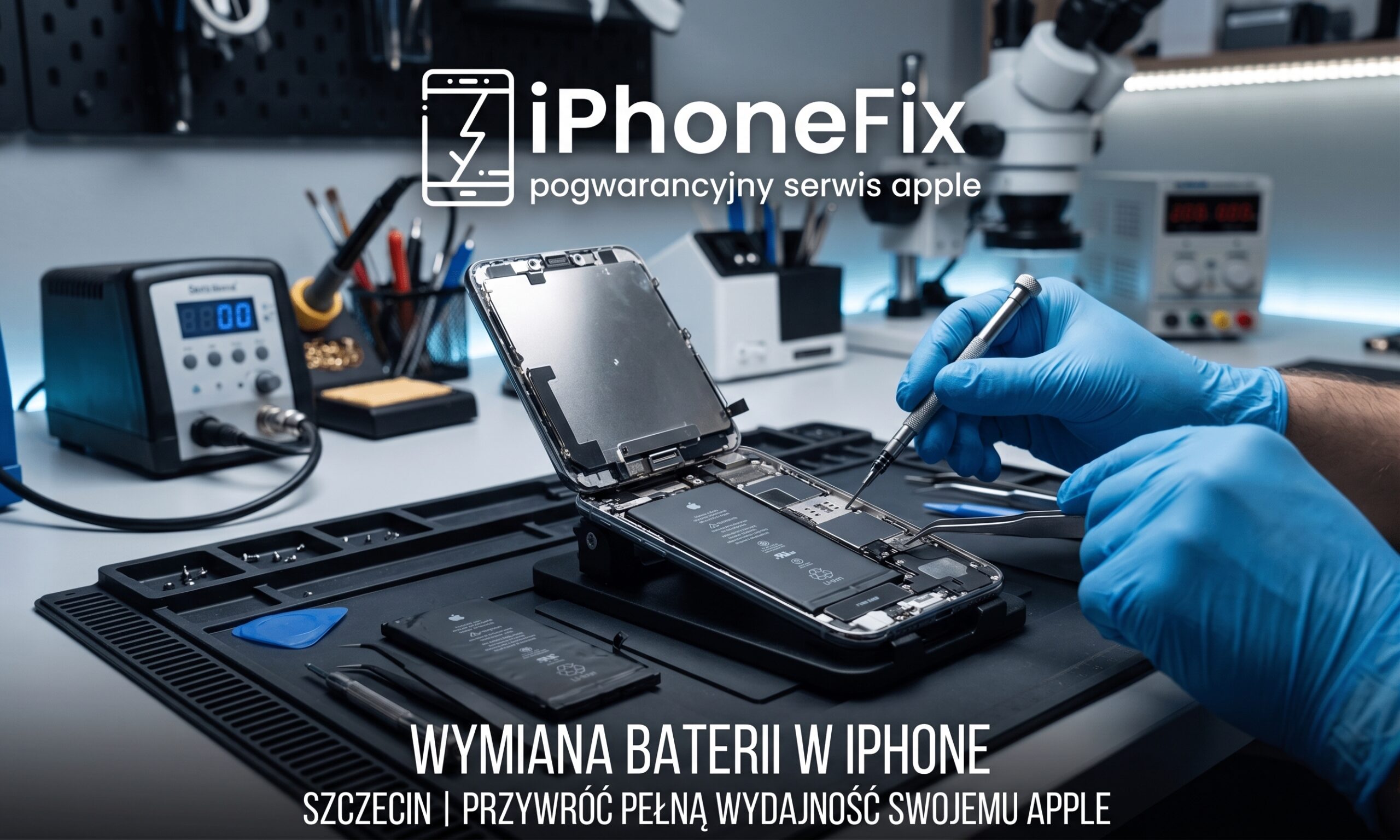 wymiana baterii w iPhone Szczecin